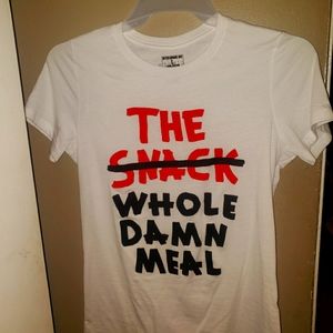 Women Fitted T-shirt . New size Large